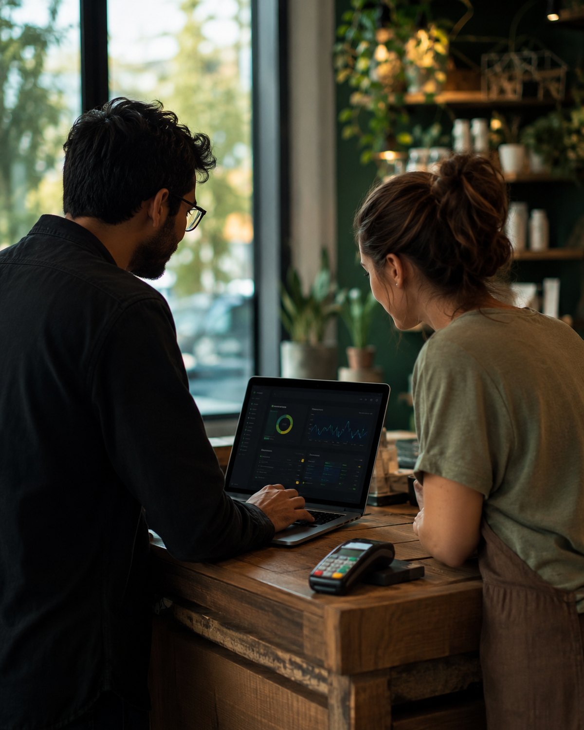 A Telebridge developer working through a payments integration with a business owner